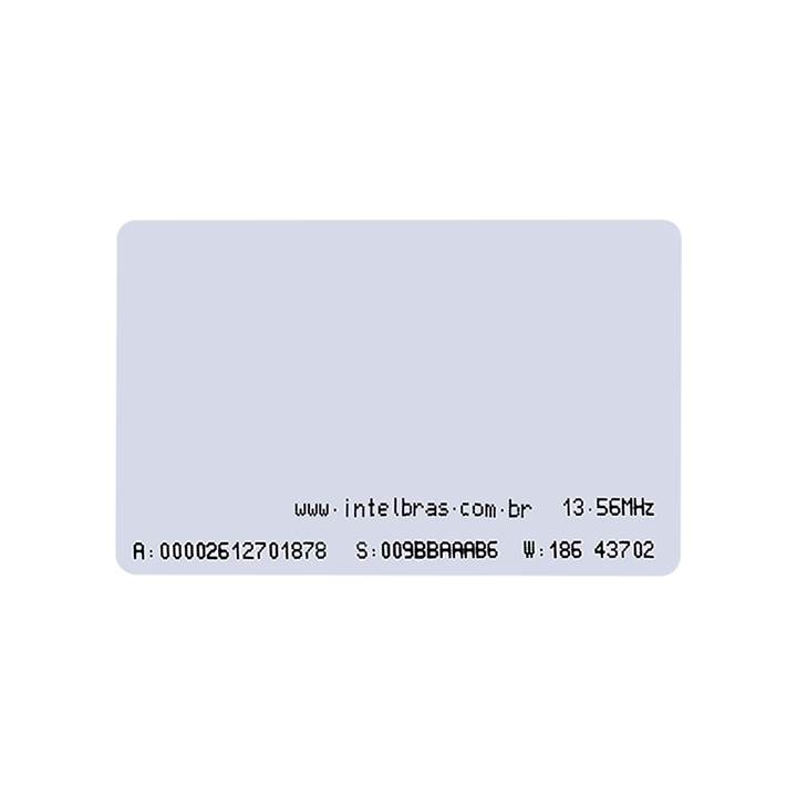 Cartão de Proximidade RFID 13,56 MHz TH 2000 MF Intelbras