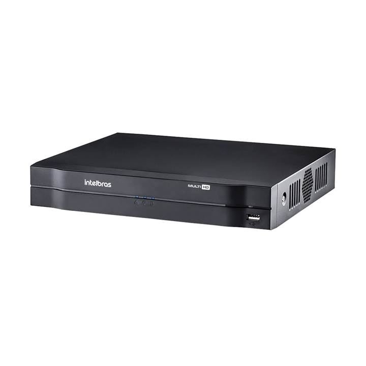 DVR Gravador de Vídeo 4 Canais HD 720p - 1080p Lite MHDX 1104 com HD 1TB Embarcado Intelbras