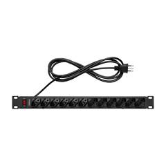 PROTETOR ELETRÔNICO PARA RACK COM 12 TOMADAS EPR 12+ INTELBRAS