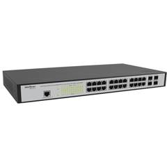 SWITCH GERENCIAVEL 24PG + 4GBIC SG 2404 MR L2+ INTELBRAS 