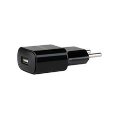 CONV AUT AC/DC FONTE USB PRETO EC 1 FAST