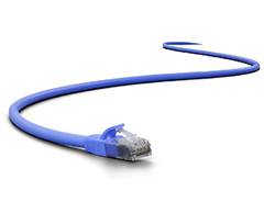 PATCH CORD IMPACT CAT5E 4P 1,5M AZUL