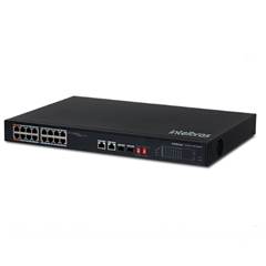 SWITCH 16P FAST POE 2P GIGA SF 1822 HI-P INTELBRAS